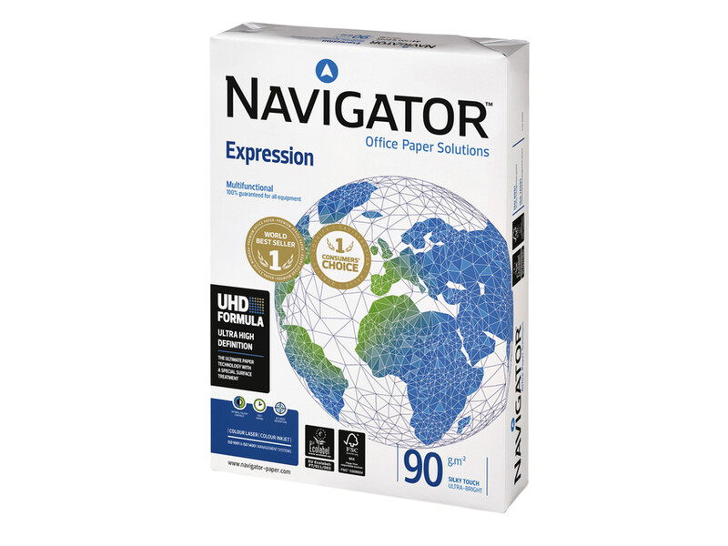 Kopieerpapier Navigator Expression A4 90gr wit 500vel 1
