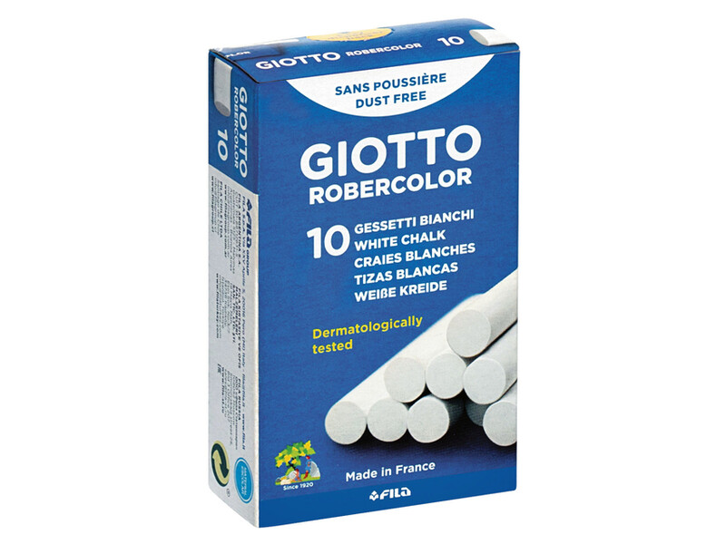 Schoolbordkrijt Giotto wit doos à 10 stuks 1