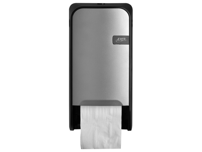 Dispenser Euro Quartz toiletrolhouder doprol zilv 1