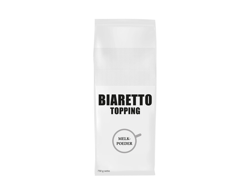 Melkpoeder Biaretto topping voor automaten 750gram 1