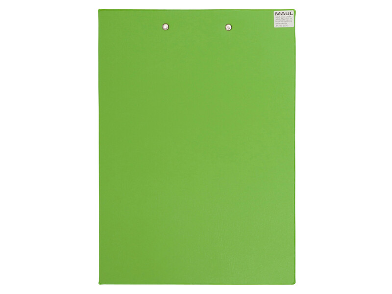 Klembord MAUL A4 staand PVC neon groen 2