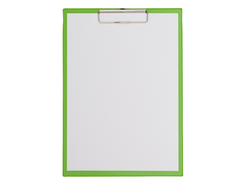 Klembord MAUL A4 staand PVC neon groen 6