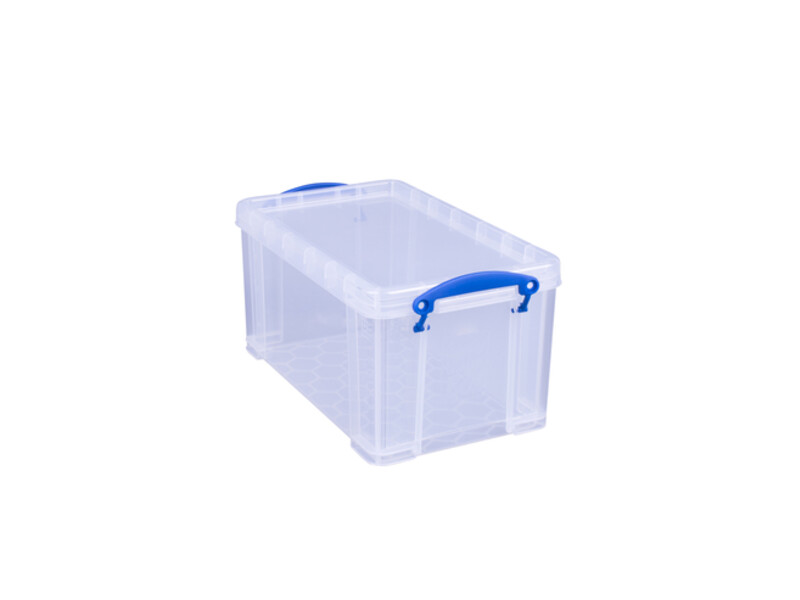 Opbergbox Really Useful 8 liter 340x200x175 mm transparant wit 1