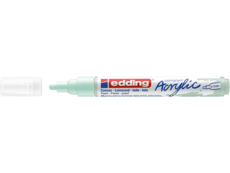 Acrylmarker edding e-5100 medium zacht mint 1