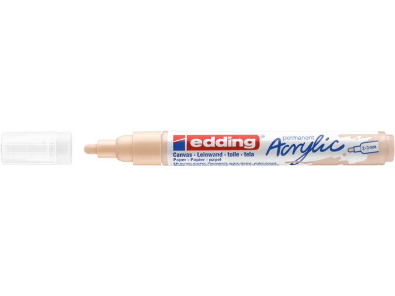 Acrylmarker edding e-5100 medium warm beige 1