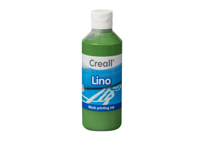 Linoleumverf Creall Lino groen 250ml 1