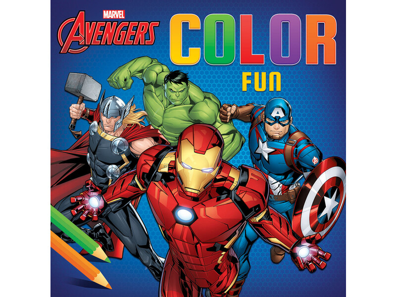 Kleurblok Deltas Marvel Avengers Color Fun 1