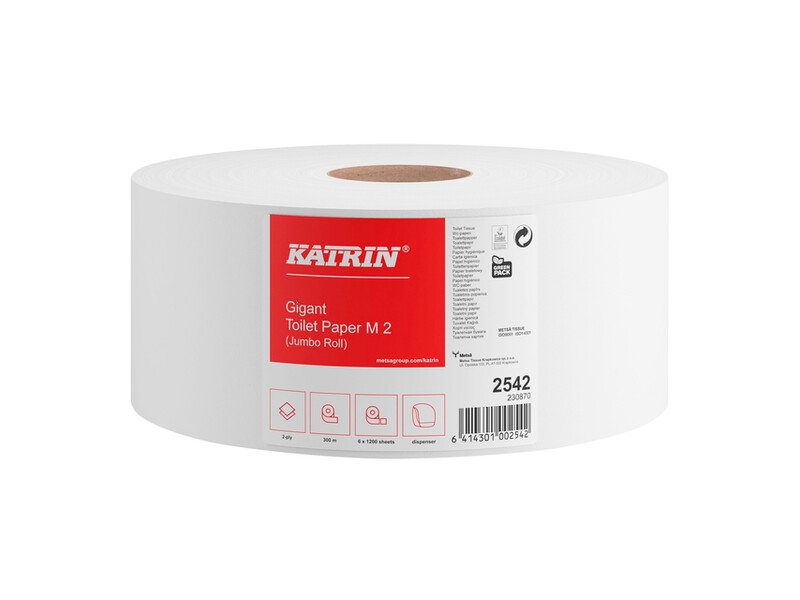 Toiletpapier Katrin Classic Gigant M2 2laags 6rollen 1