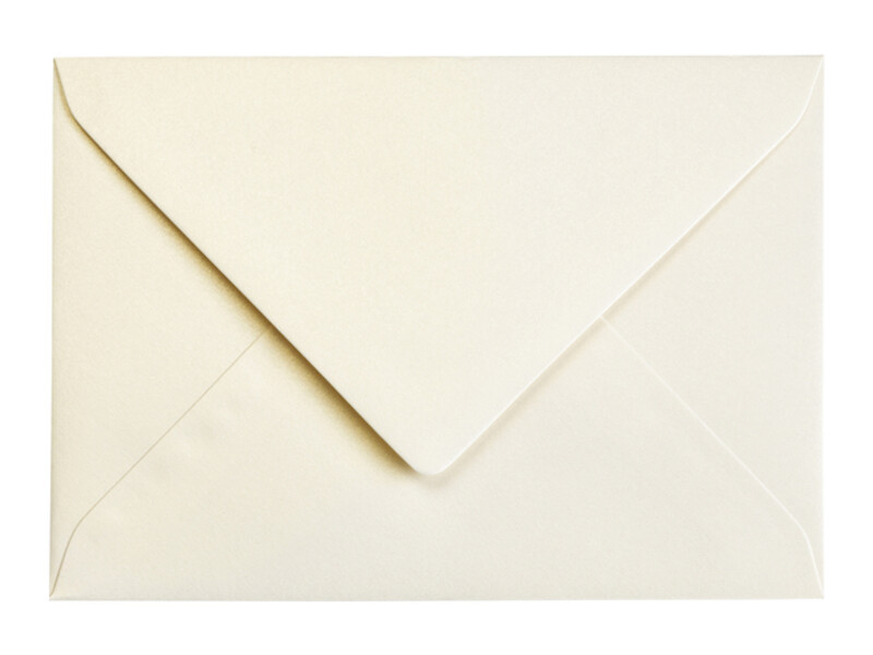 Envelop Papicolor C6 114x162mm metallic ivoor 2
