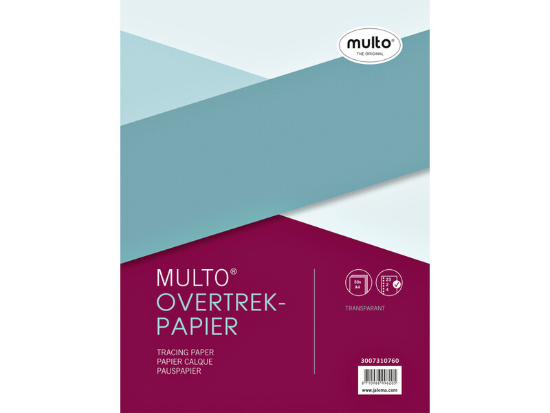 Interieur Multo overtrekpapier A4 23-gaats 50vel 1