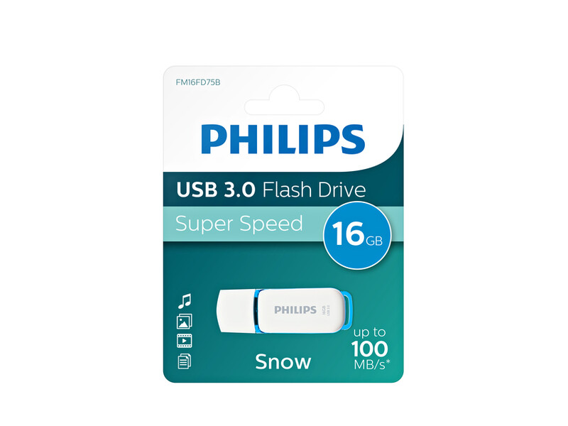 USB-stick 3.0 Philips Snow Edition Ocean Blue 16GB 4
