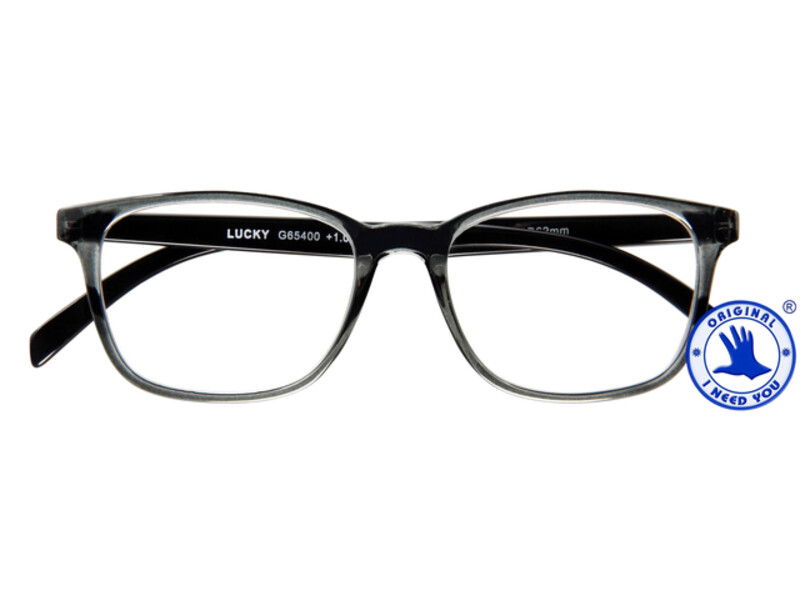 Leesbril I Need You +2.50 dpt grijs-zwart 1