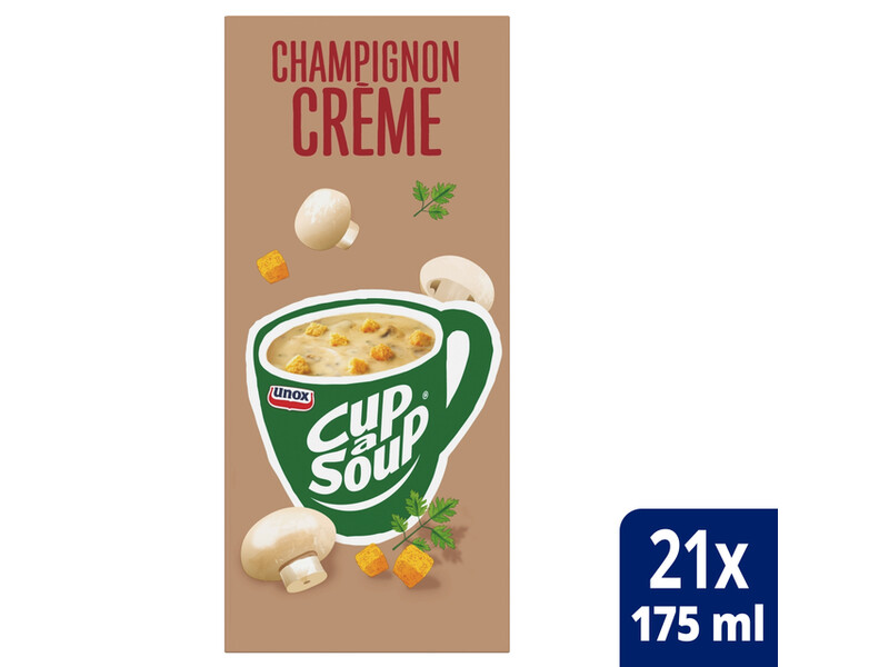 Cup-a-Soup Unox champignon crème 175ml 1