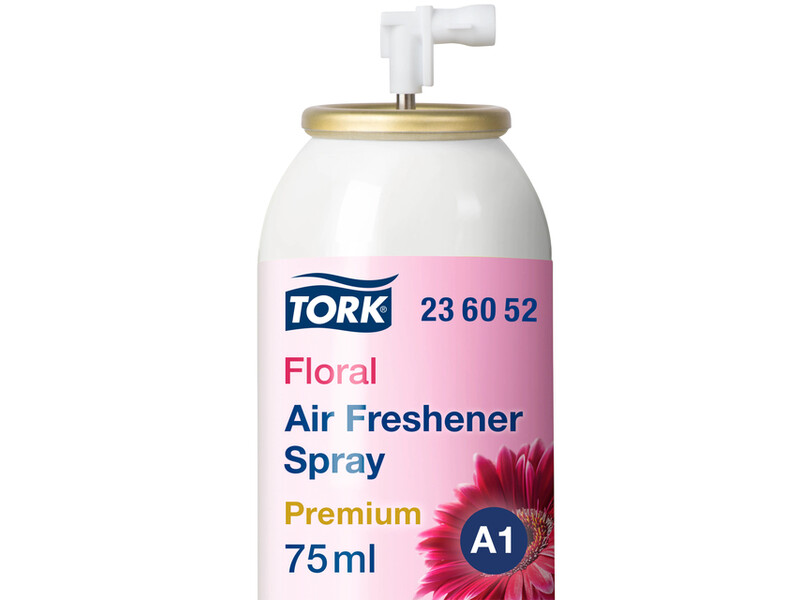 Luchtverfrisser Tork A1 spray met bloemengeur 75ml  236052 1