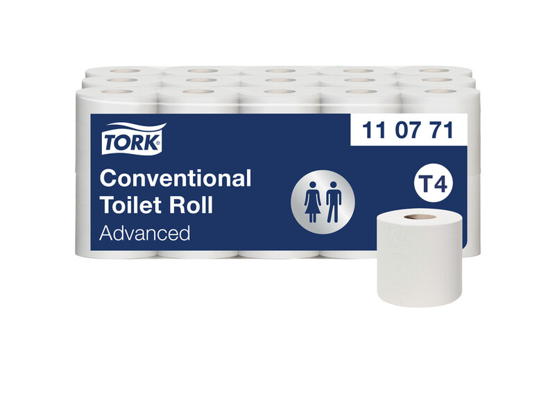 Toiletpapier Tork T4 Advanced 2-laags 400 vel  110771 1