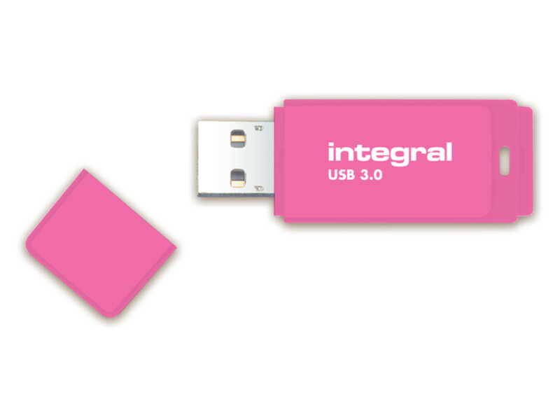 USB-stick 2.0 Integral 16Gb neon roze 3