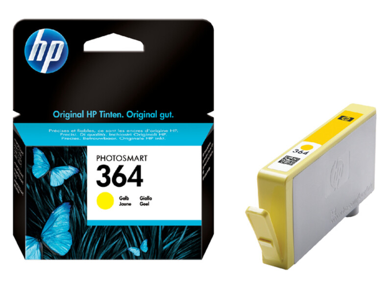 Inktcartridge HP CB320EE 364 geel 1