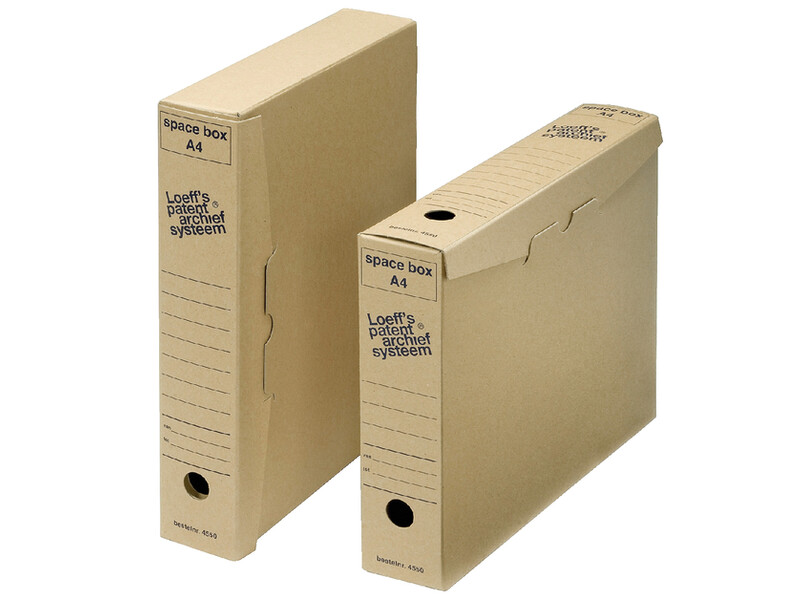 Archiefdoos Loeff's Space Box 4550 A4 320x240x60mm 4