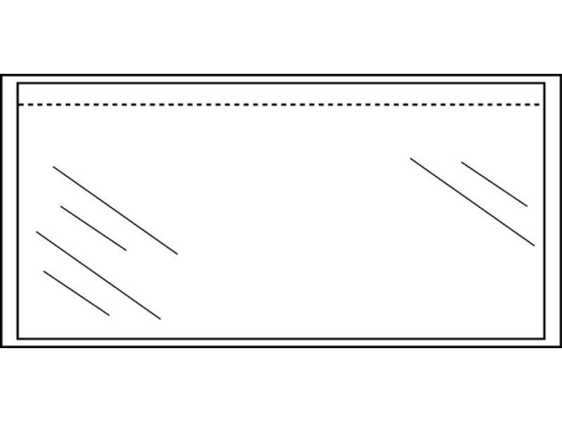 Paklijstenvelop CleverPack zelfklevend blanco 230x110mm 100st 1