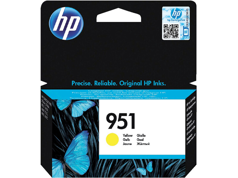 Inktcartridge HP CN052AE 951 geel 1