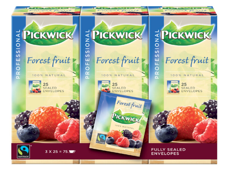 Thee Pickwick Fair Trade forest fruit 25x1.5gr 1