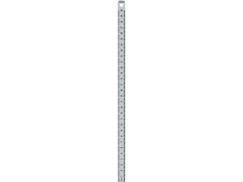 Liniaal Maped metaal 30cm 2