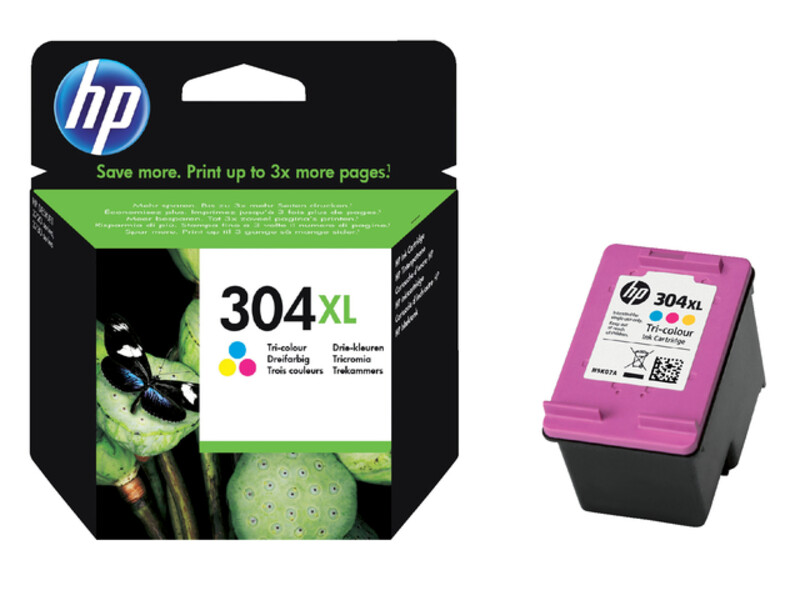 Inktcartridge HP N9K07AE 304XL kleur 1