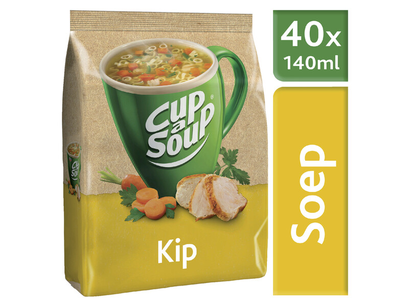 Cup-a-Soup Unox machinezak kip 140ml 1