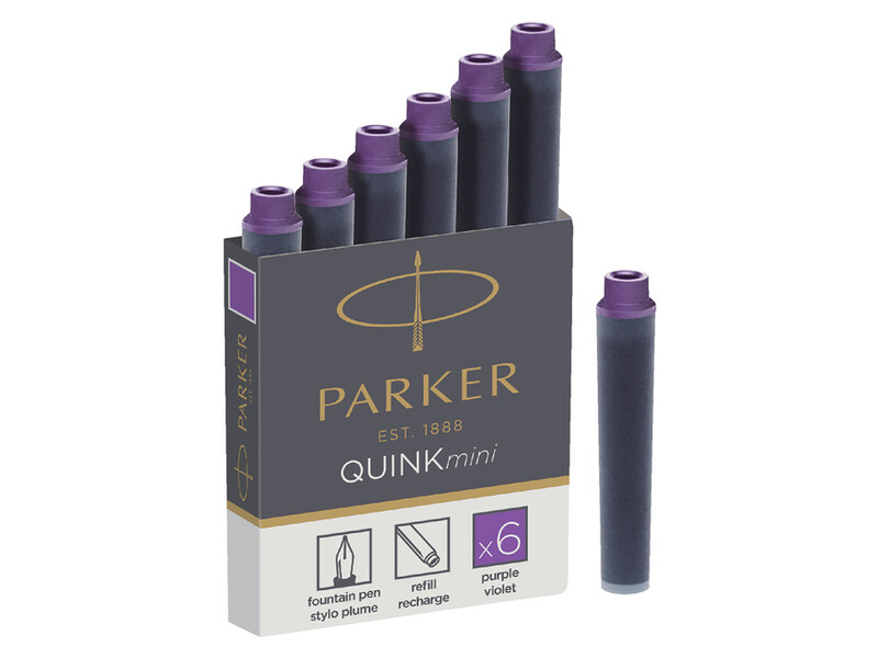 Inktpatroon Parker Quink mini tbv Parker esprit lila 1