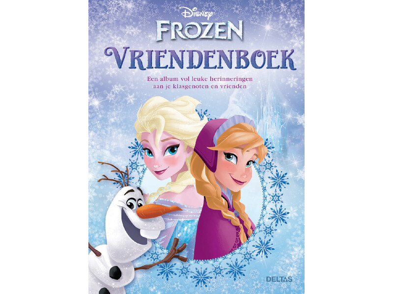 Vriendenboek Deltas Disney Frozen 1