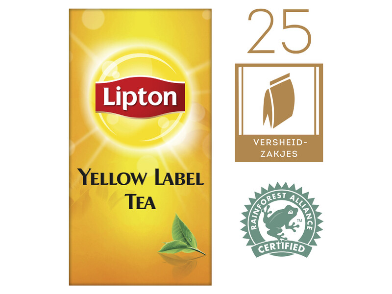 Thee Lipton yellow label 25x1.5gr 1