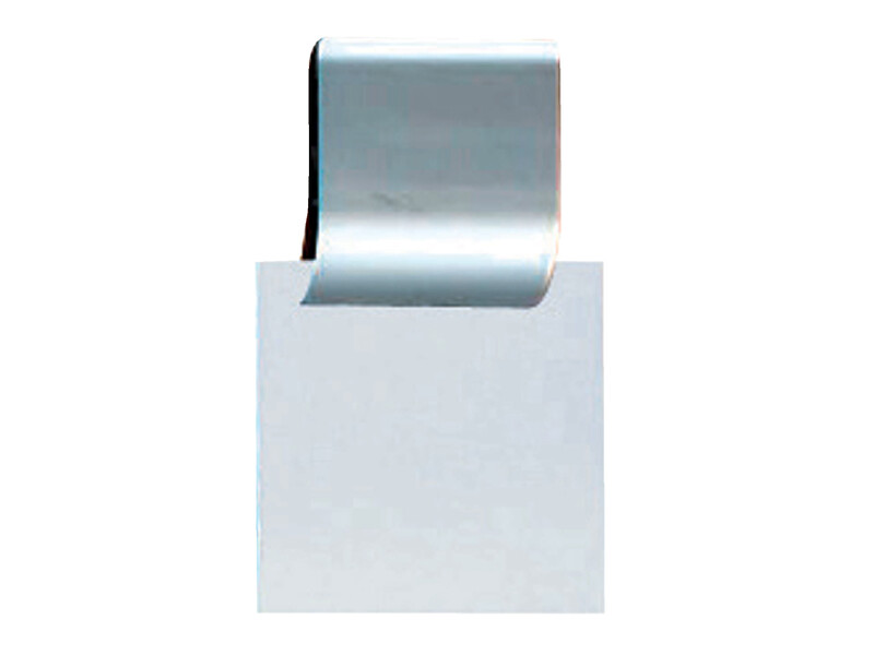 Klemlijst MAUL 3.5x4cm aluminium zelfklevend 4