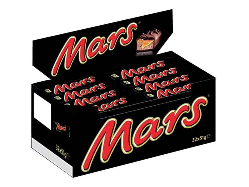 Mars repen single 51gr 32 stuks 1