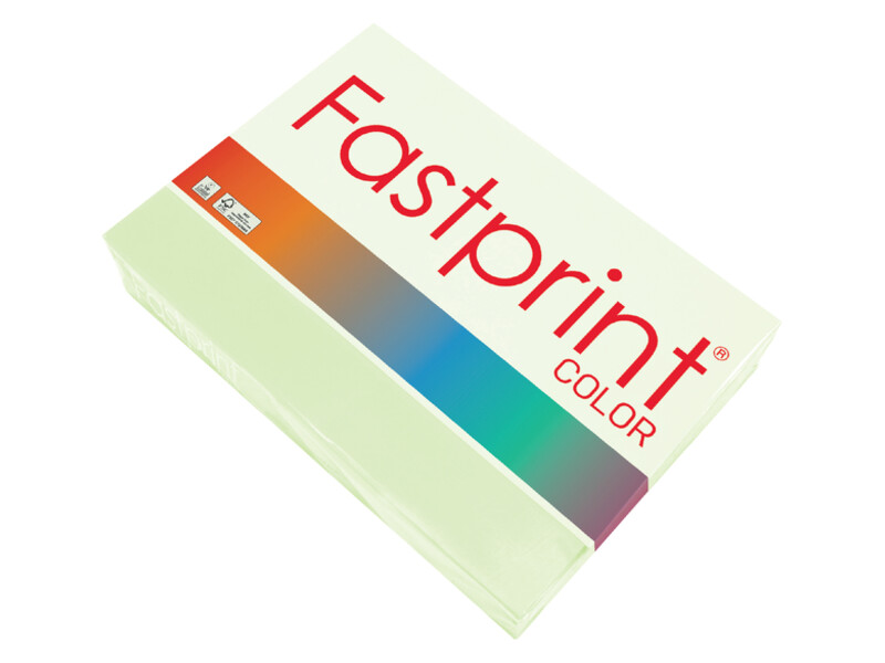 Kopieerpapier Fastprint A4 120gr lichtgroen 250vel 1