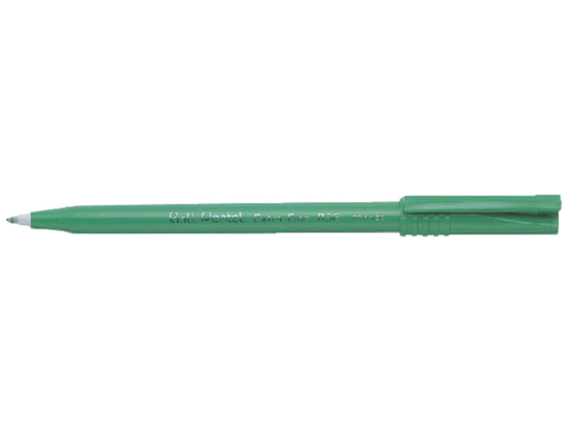 Rollerpen Pentel R50 groen 0.4mm 1