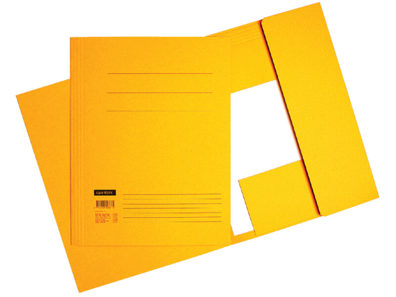 Dossiermap Quantore A4 320gr geel 1
