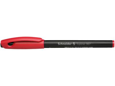 Fineliner Schneider 967 0.4mm rood 3