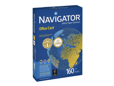 Kopieerpapier Navigator Office Card A3 160gr wit 250vel 2