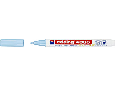 Krijtstift  edding  by Securit 4085 rond 1-2mm pastel blauw 2