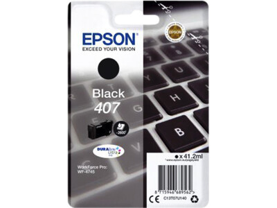 Inktcartridge Epson 407 T07U140 zwart 1