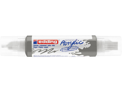 Acrylmarker edding e-5400 3D double liner antraciet 2