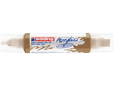 Acrylmarker edding e-5400 3D double liner rijkgoud 2