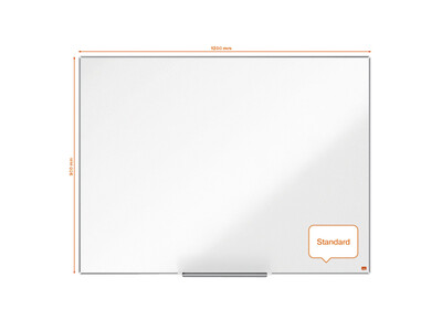 Whiteboard Nobo Impression Pro 90x120cm staal 2