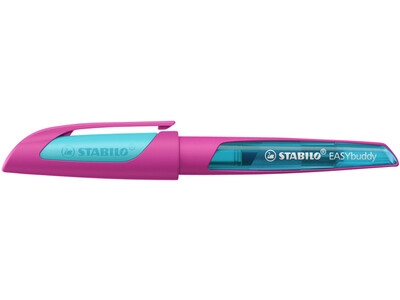 Vulpen StABILO Easybuddy linkshandig roze/blauw blister 3