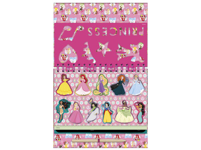 Knutselset Totum Disney Princess scratchbook 2