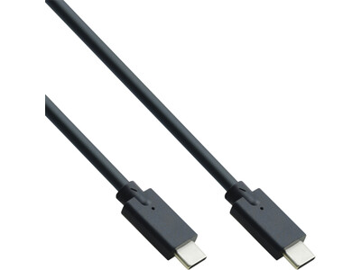 Kabel inLine USB-C 3.2 GEN.2 M/M 2 meter zwart 1