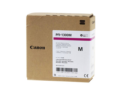 Inktcartridge Canon PFI-1300 rood 1