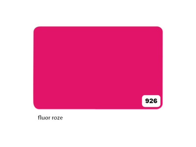 Etalagekarton folia 48x68cm 380gr nr926 fluor roze 1
