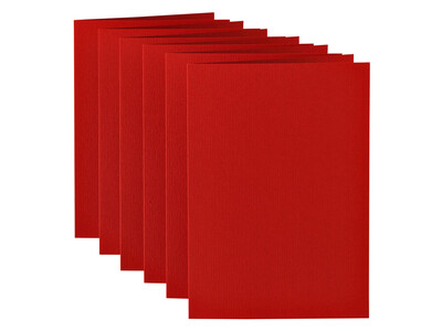 Correspondentiekaart Papicolor dubbel 105x148mm rood 2