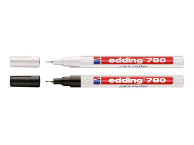 Viltstift Edding 780 lakmarker rond 0.8mm zwart 2